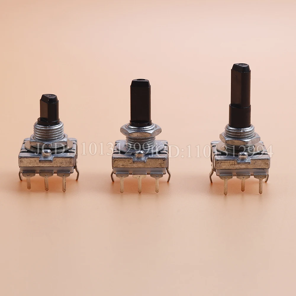 Potenciómetro Rotativo EC16 Encoder Audio 360° 3 Pines - imagen 2