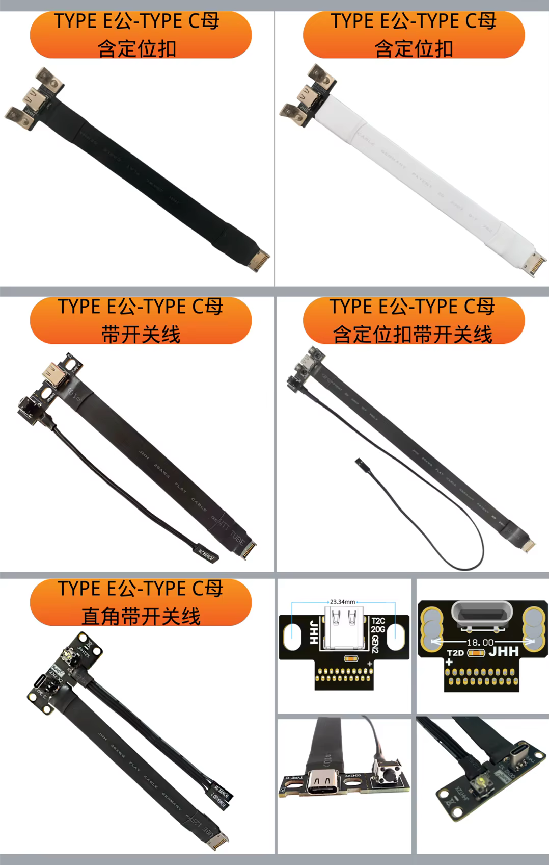 Detalle del conector macho 19P/20 pines