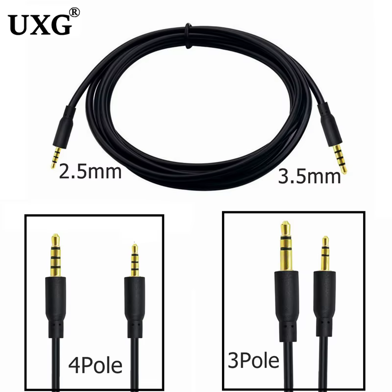 Cable Aux 2.5mm a 3.5mm – Adaptador Audio para Auriculares - imagen 2