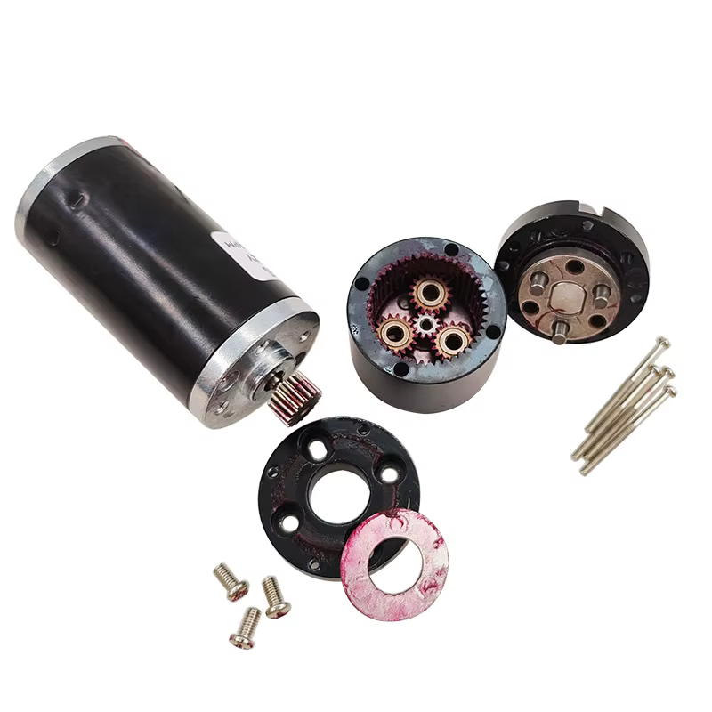 Micro Motor CC 12V 24V Planetario Reductor Alto Par Baja Velocidad - imagen 4