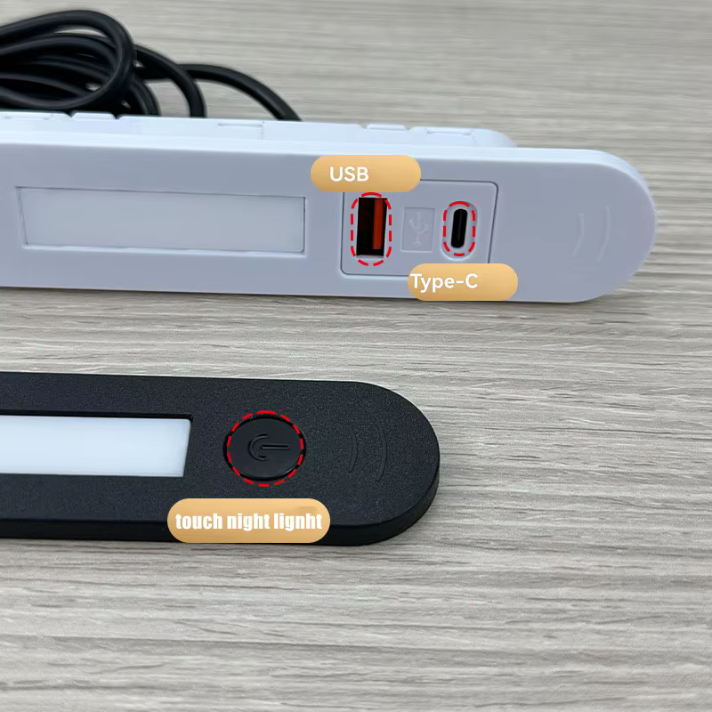 Enchufe Empotrable Oculto USB-A USB-C con Luz Nocturna - imagen 5