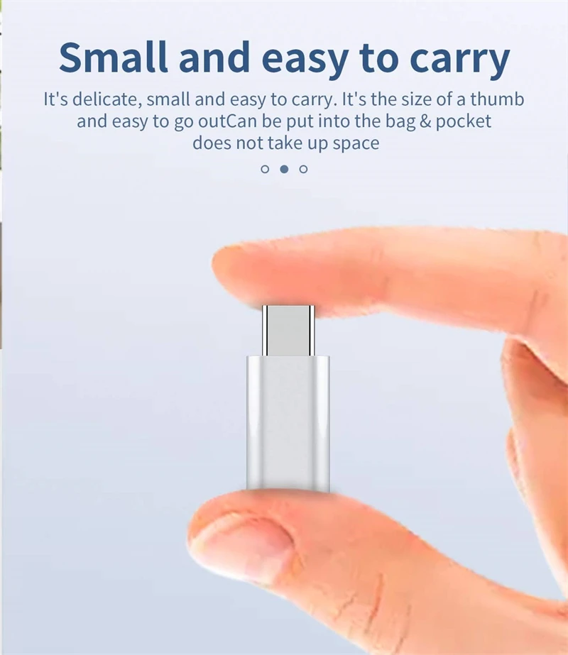 Adaptador Metal Lightning a USB-C - Carga y Datos - imagen 4
