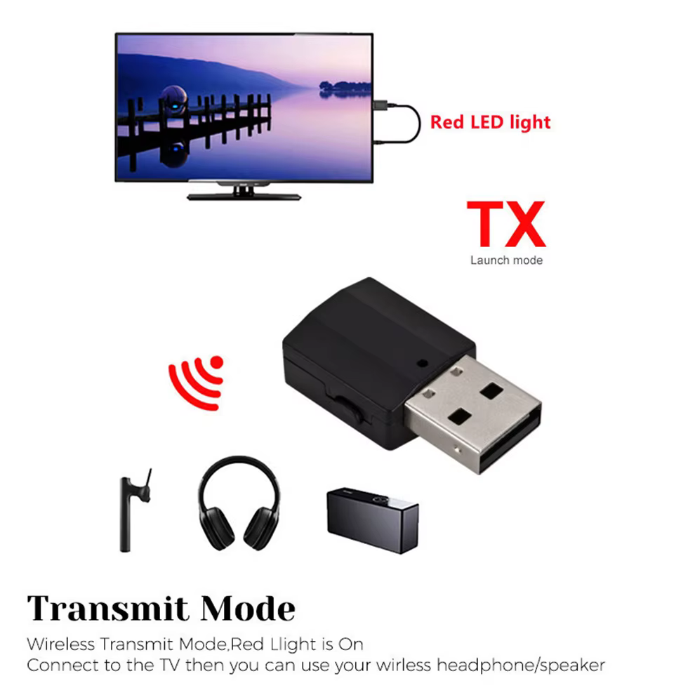 LccKaa transmisor Bluetooth para TV