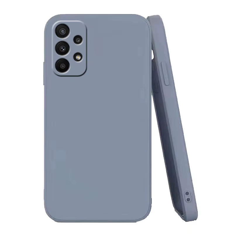 Funda azul protección trasera
