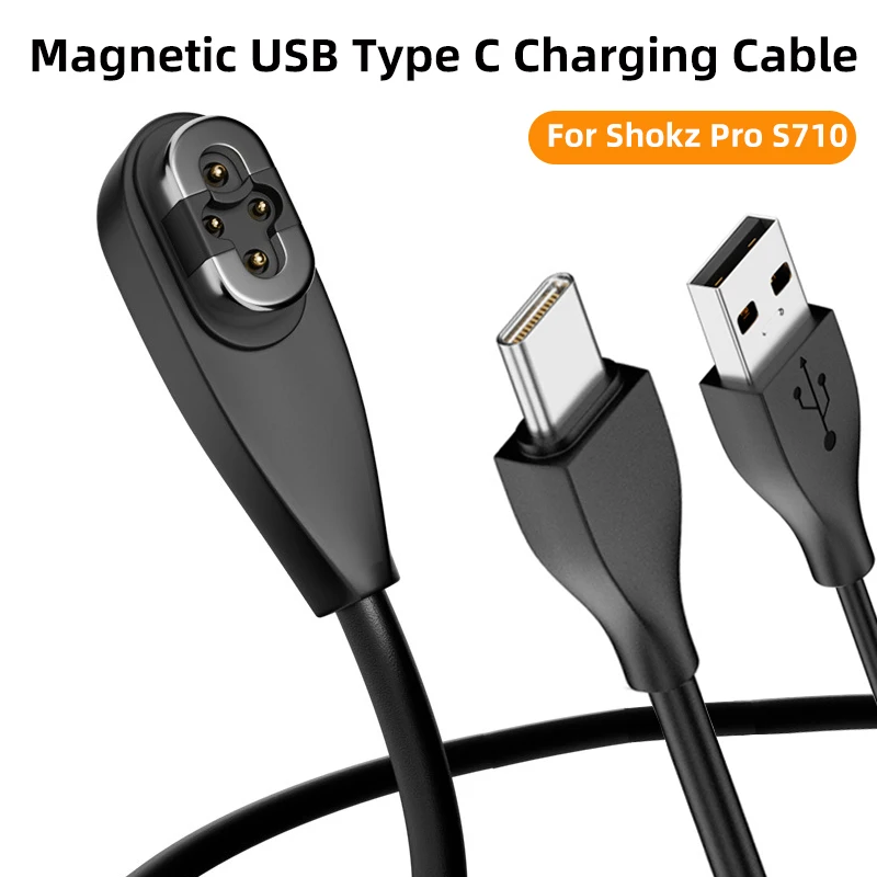 Cable de carga magnético USB-C para Shokz OpenSwim Pro S710 - imagen 4