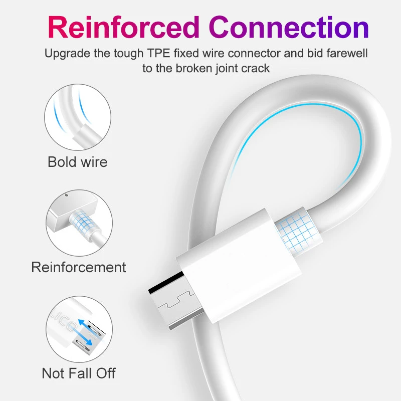 Cable Micro USB compatible con Android