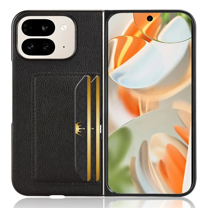 Funda Cuero PU Google Pixel 10/9 Pro Plegable para Tarjetas Antigolpes - imagen 2