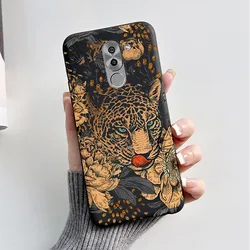 Funda Silicona Huawei GR5 Mate 9 Lite Honor 6X - Gato Antigolpes