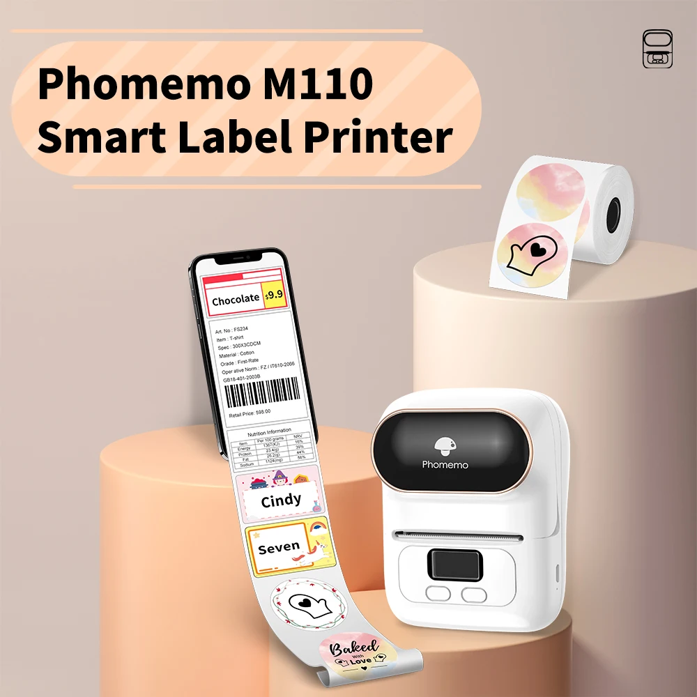 Impresora M110 en mano