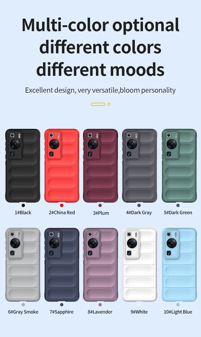Funda de silicona líquida Tsimak en vista frontal
