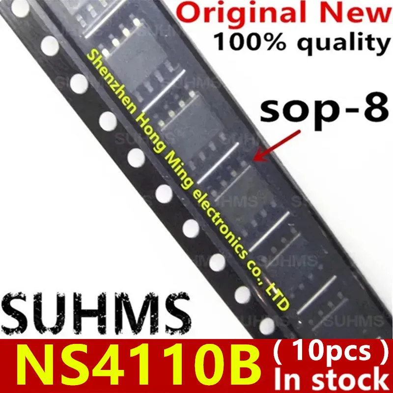 Chip NS4110B SOP-8 vista superior