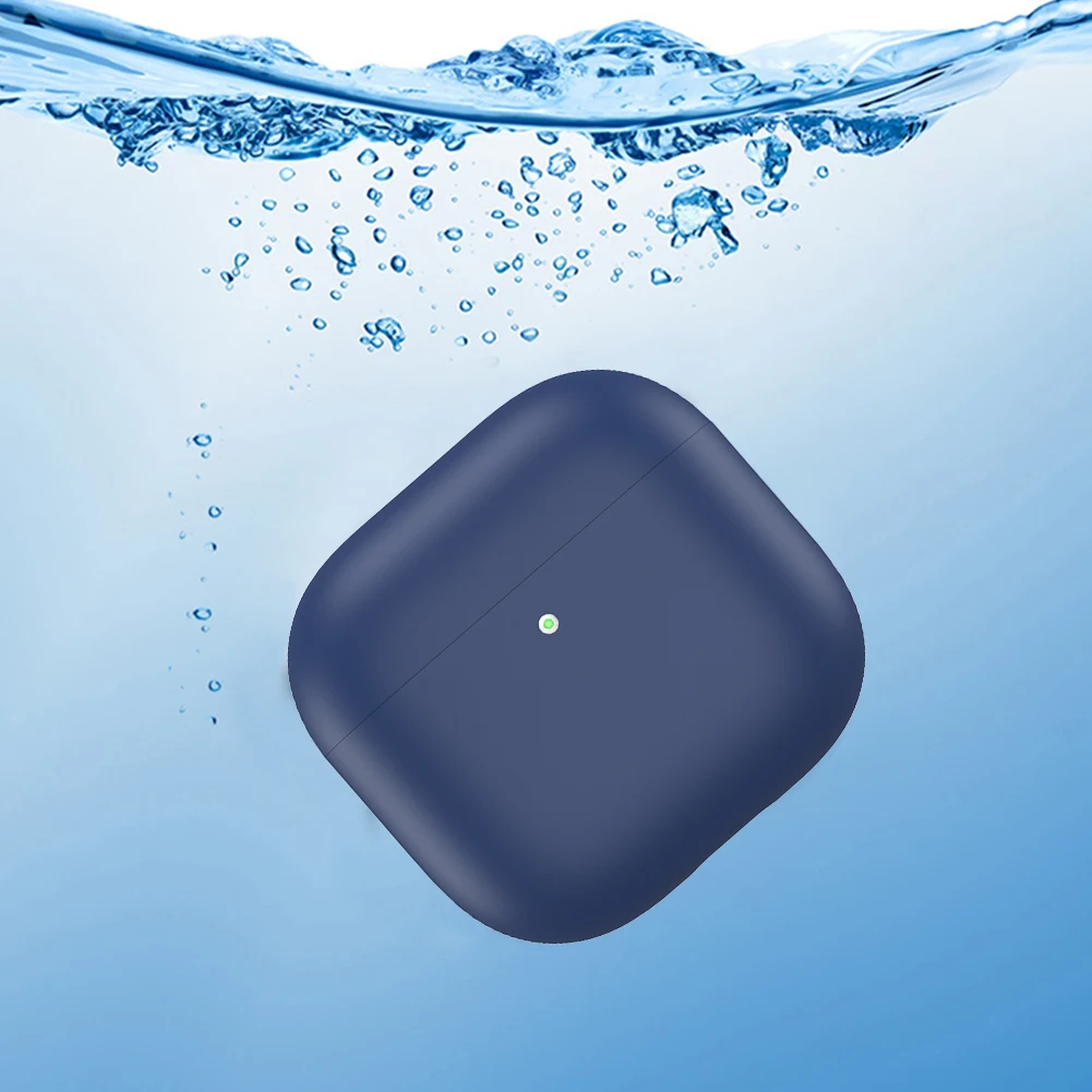 Apple Funda AirPods 4 - silicona suave y protección antigolpes - imagen 4