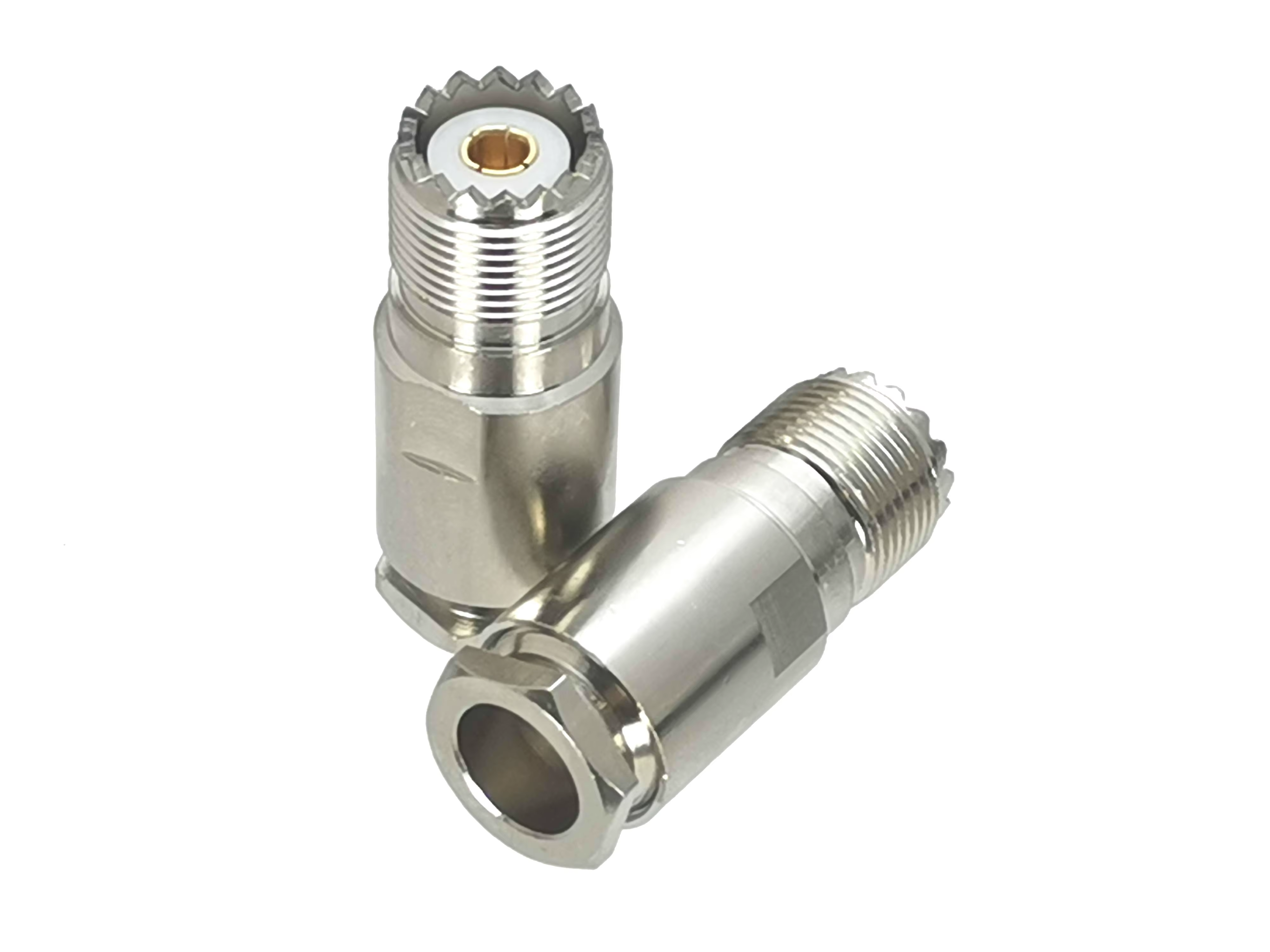 Conector UHF SO239 hembra para cable RG8