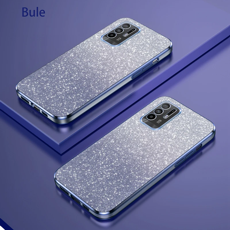 Funda OPPO A94 5G Silicona Lujo Gradiente Brillo - imagen 3