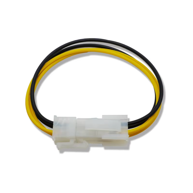 Detalle del conector macho y hembra del cable