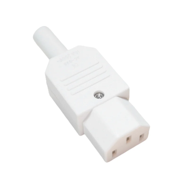 Conector IEC C13 hembra vista frontal