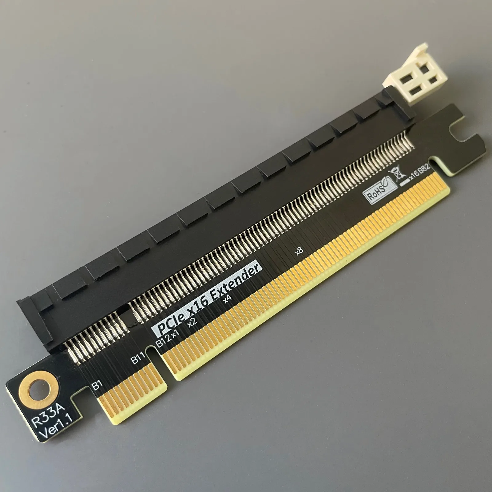 Extensor instalado en placa base