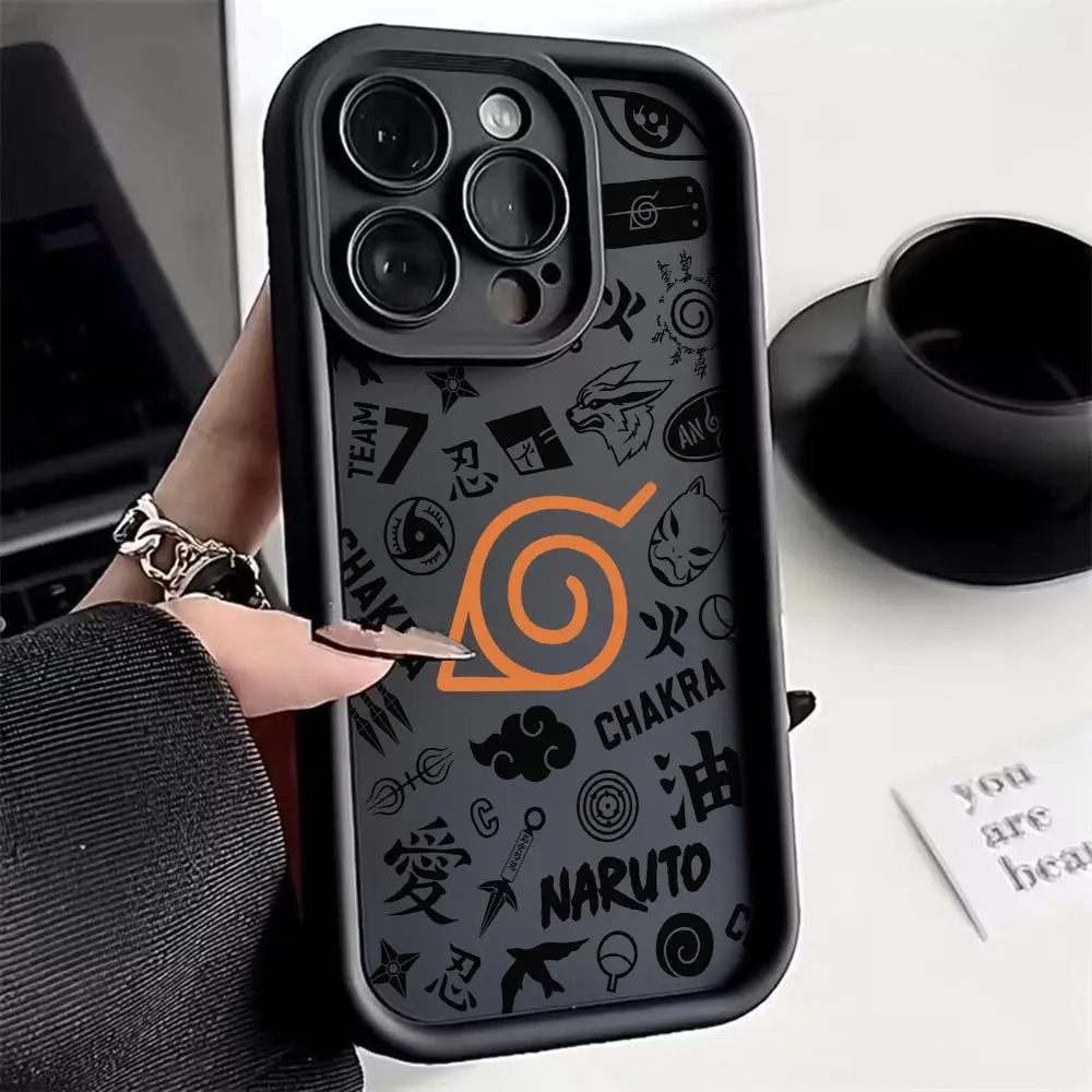Diseño anime con motivos de Narutos