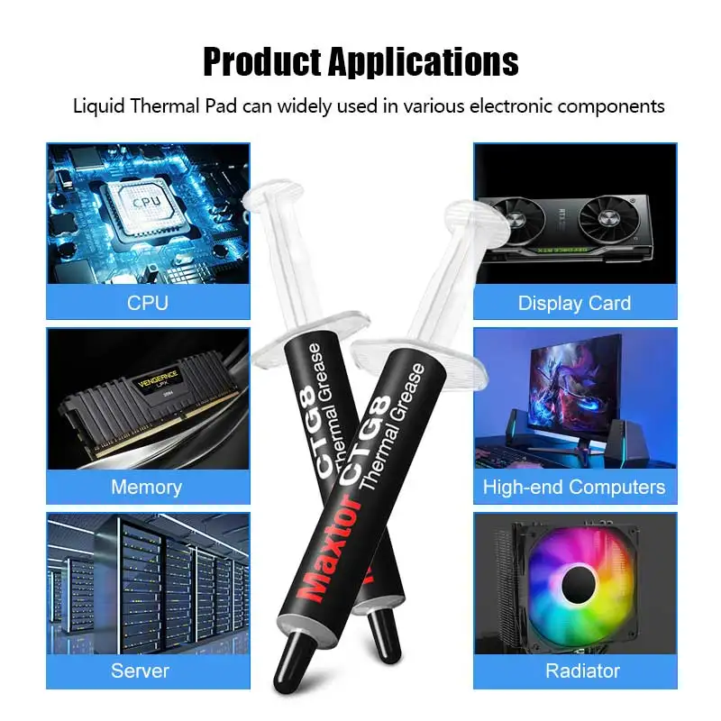 Maxtor CTG8 Pasta Térmica para CPU y GPU - imagen 4