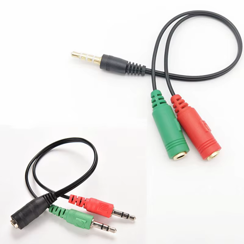 Adaptador Jack 3.5mm Doble Hembra a Macho para Auriculares y Micrófono - imagen 5