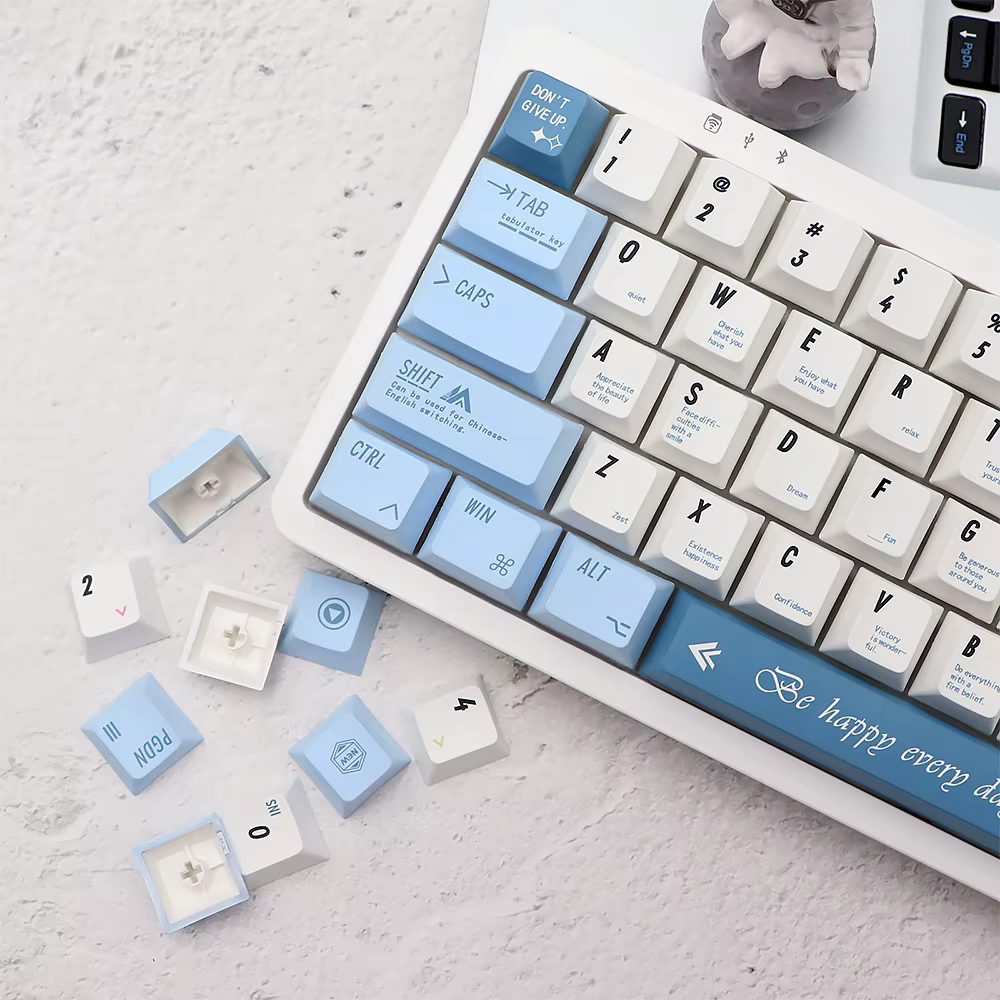 Teclas PBT Hello World 136 para teclado mecánico Cherry MX Pro - imagen 2