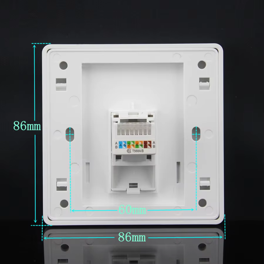 Conector RJ45 Keystone Blanco Cat6 - Panel Sin Herramientas - imagen 4