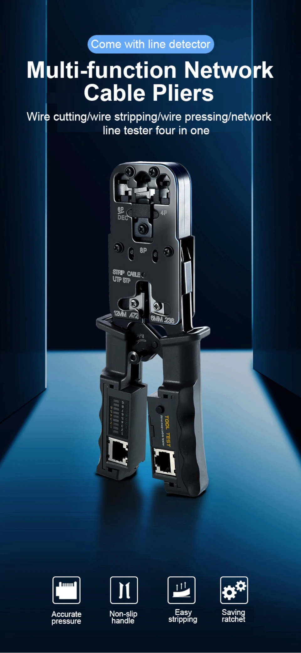 ONTI Descapador 4 en 1