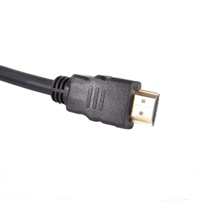 Conector VGA y RCA detallado