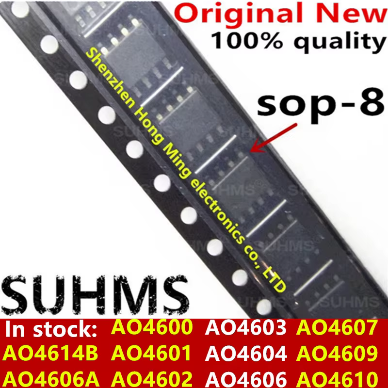 Conjunto de 10 piezas SOP-8 SUHMS
