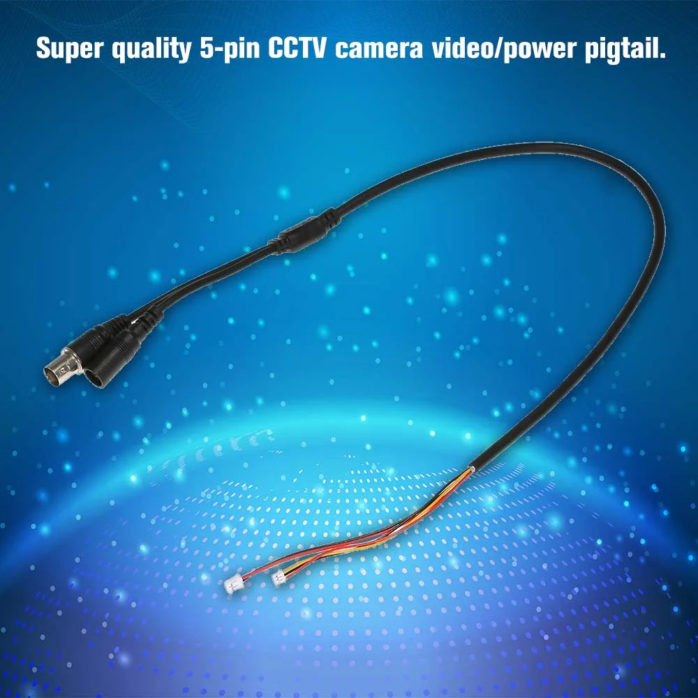 Instalación del cable en placa CCTV
