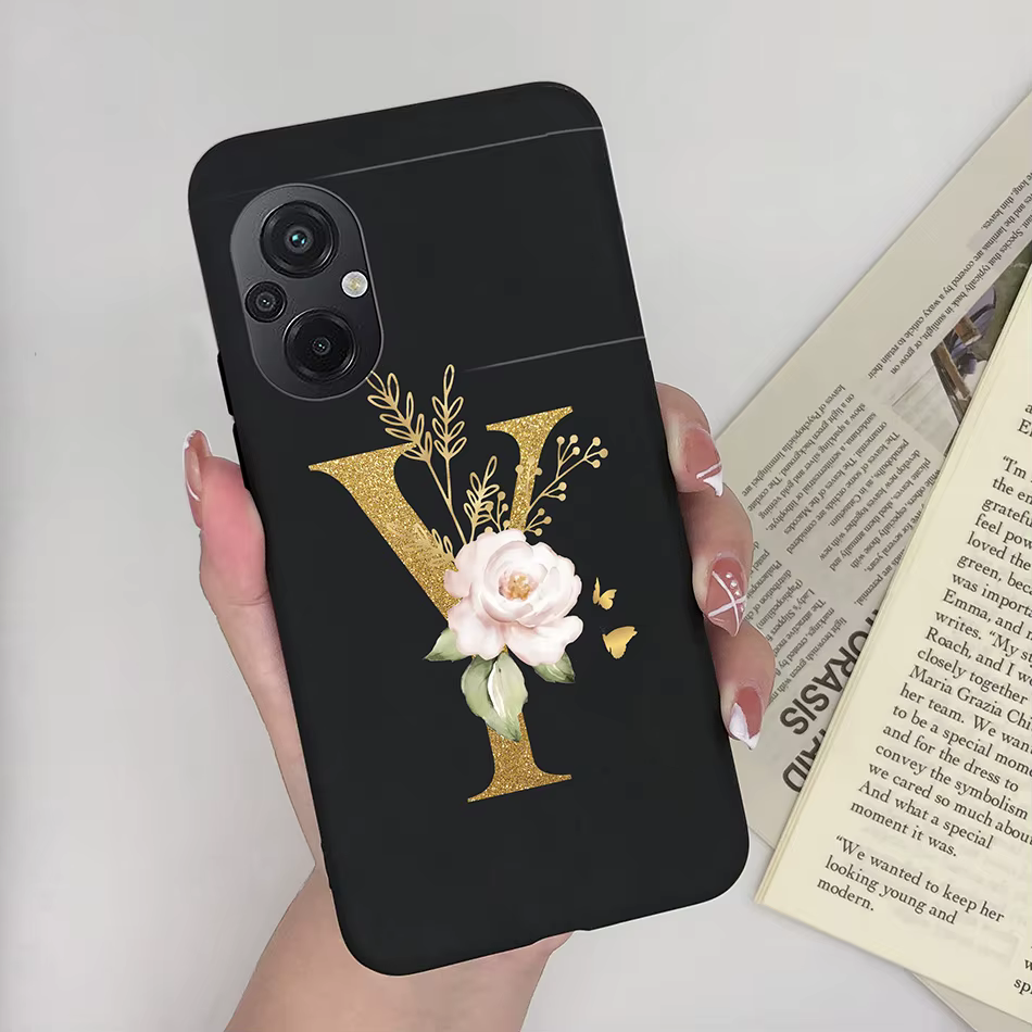 Funda Xiaomi POCO M5 TPU Silicona Suave Antigolpes Letras - imagen 2