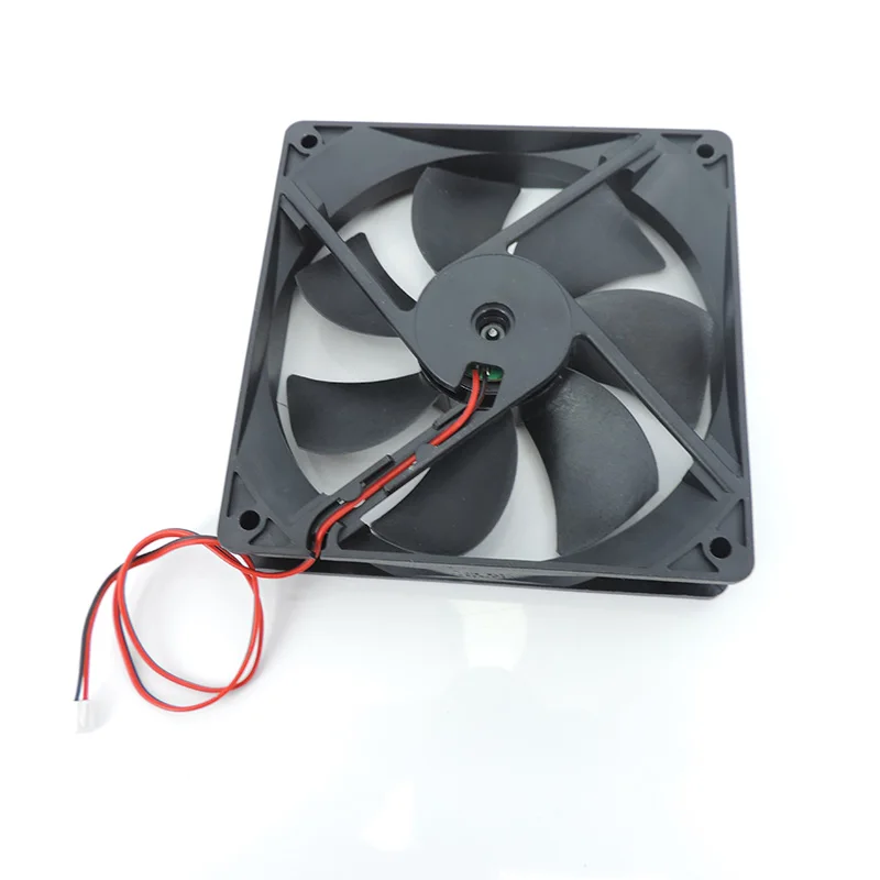 Ventilador PC 120mm Sin Escobillas 12V 2 Pines–Refrigeración Silenciosa - imagen 3