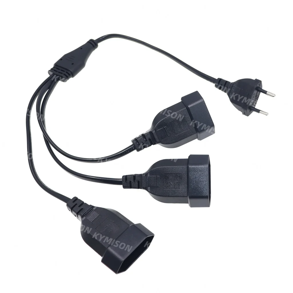 Adaptador CEE7/16 Macho/Hembra Dual – Cable Extensión Europeo - imagen 2