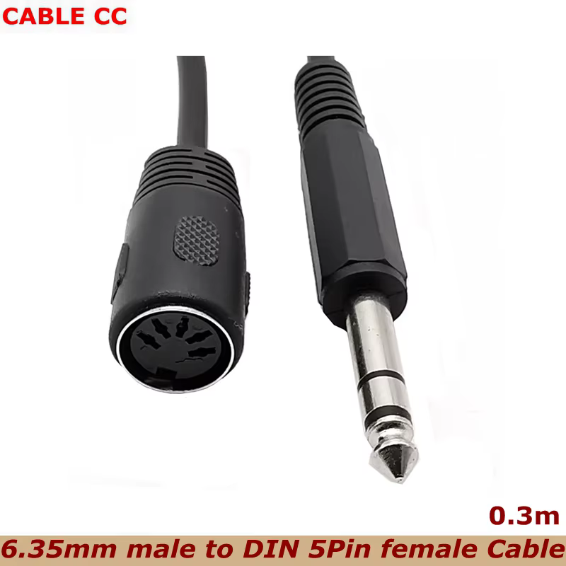 Cable adaptador MIDI y audio