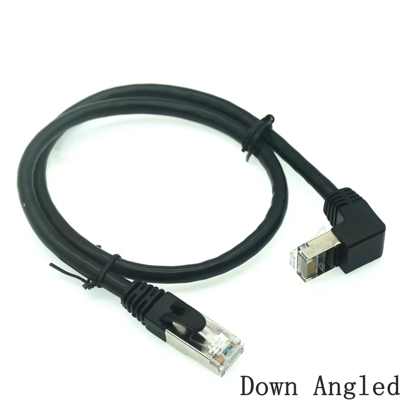 Cable Cat6 STP de UXG en diferentes configuraciones de ángulo