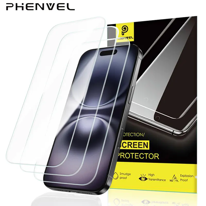 Vidrio Templado iPhone 15 / 16 - Protector Pantalla Antimpacto