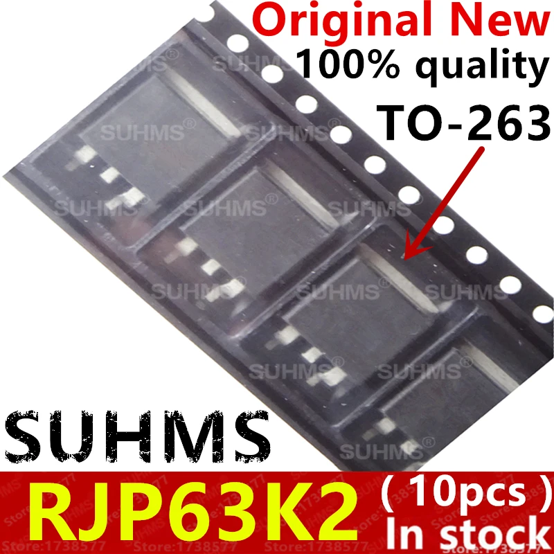 Chipset RJP63K2 TO-263 vista frontal