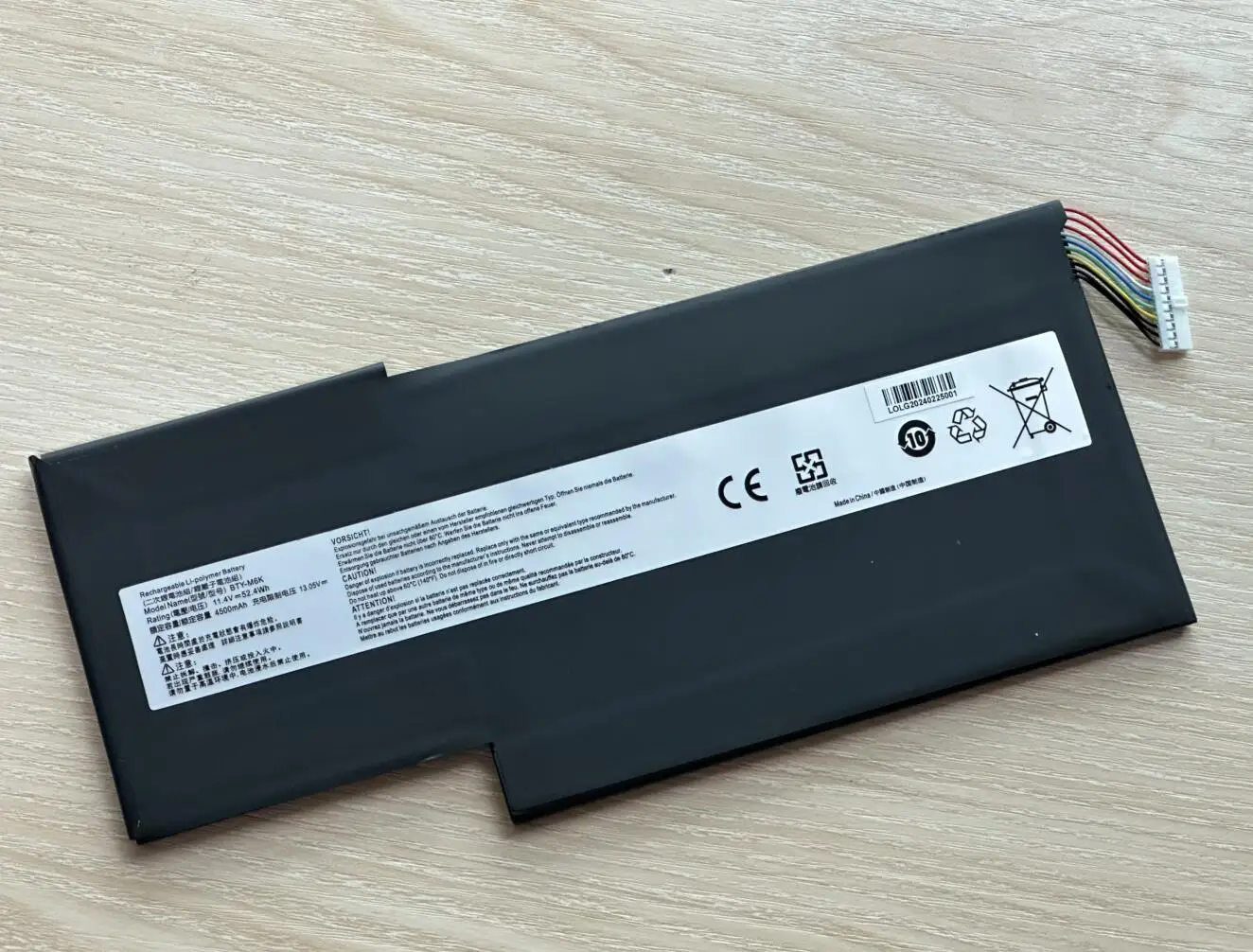 Batería de alta capacidad para portátiles MSI GF63, GF75 y GF65 Thin - imagen 3