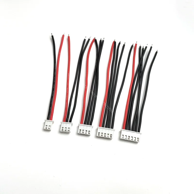 Pack de 5 cables de silicona 22AWG 100mm