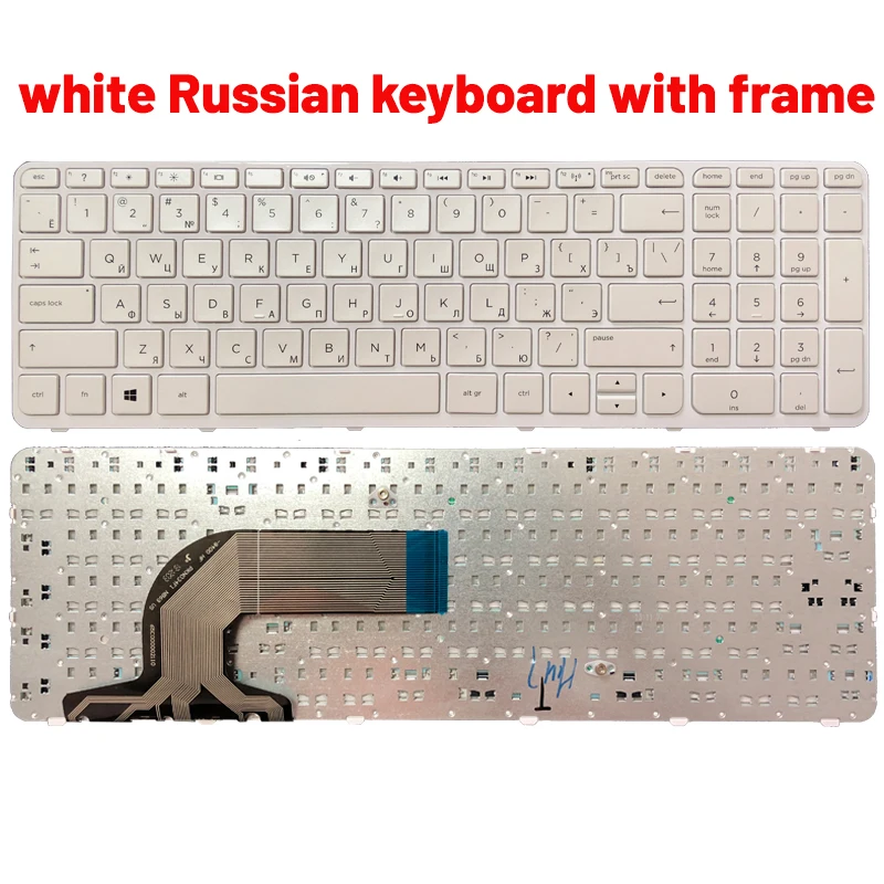 Teclado negro layout US