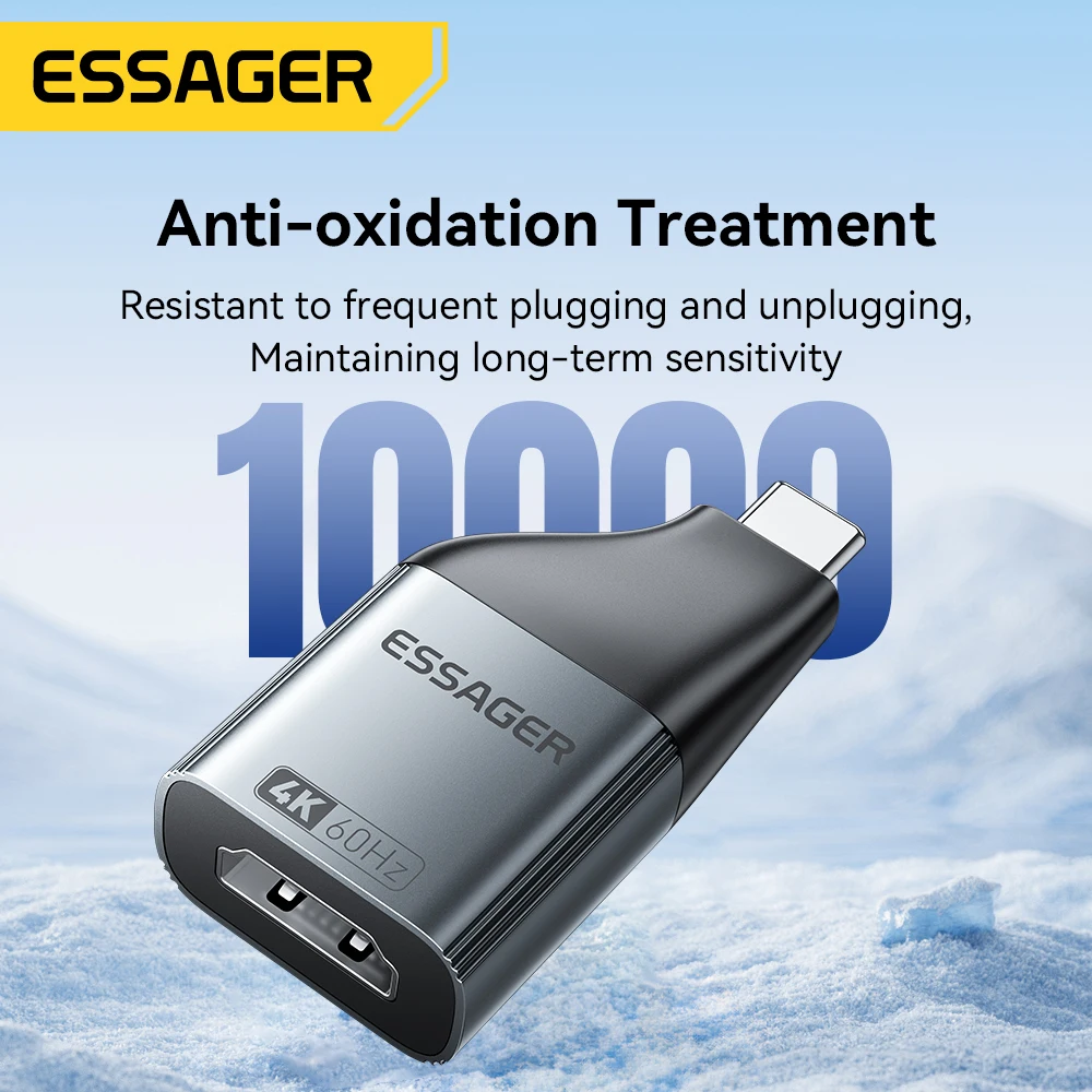 Essager Adaptador USB-C a HDMI 8K 60Hz – 4K 120Hz para MacBook - imagen 4