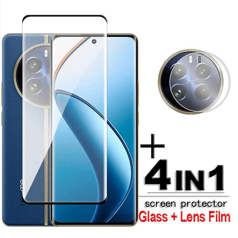 Realme 12 Pro Plus Protector Vidrio Templado Curvo 3D - imagen 2