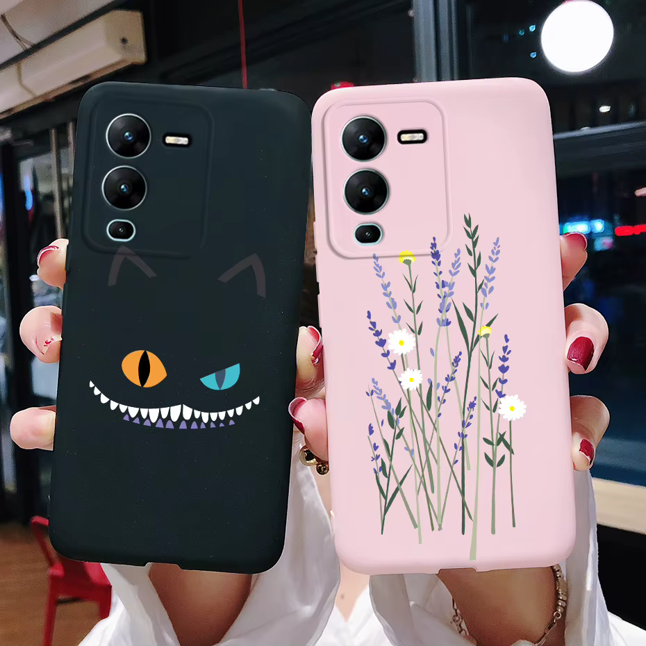 Funda Silicona Vivo V25 Pro – Diseño Gatos Antigolpes - imagen 5