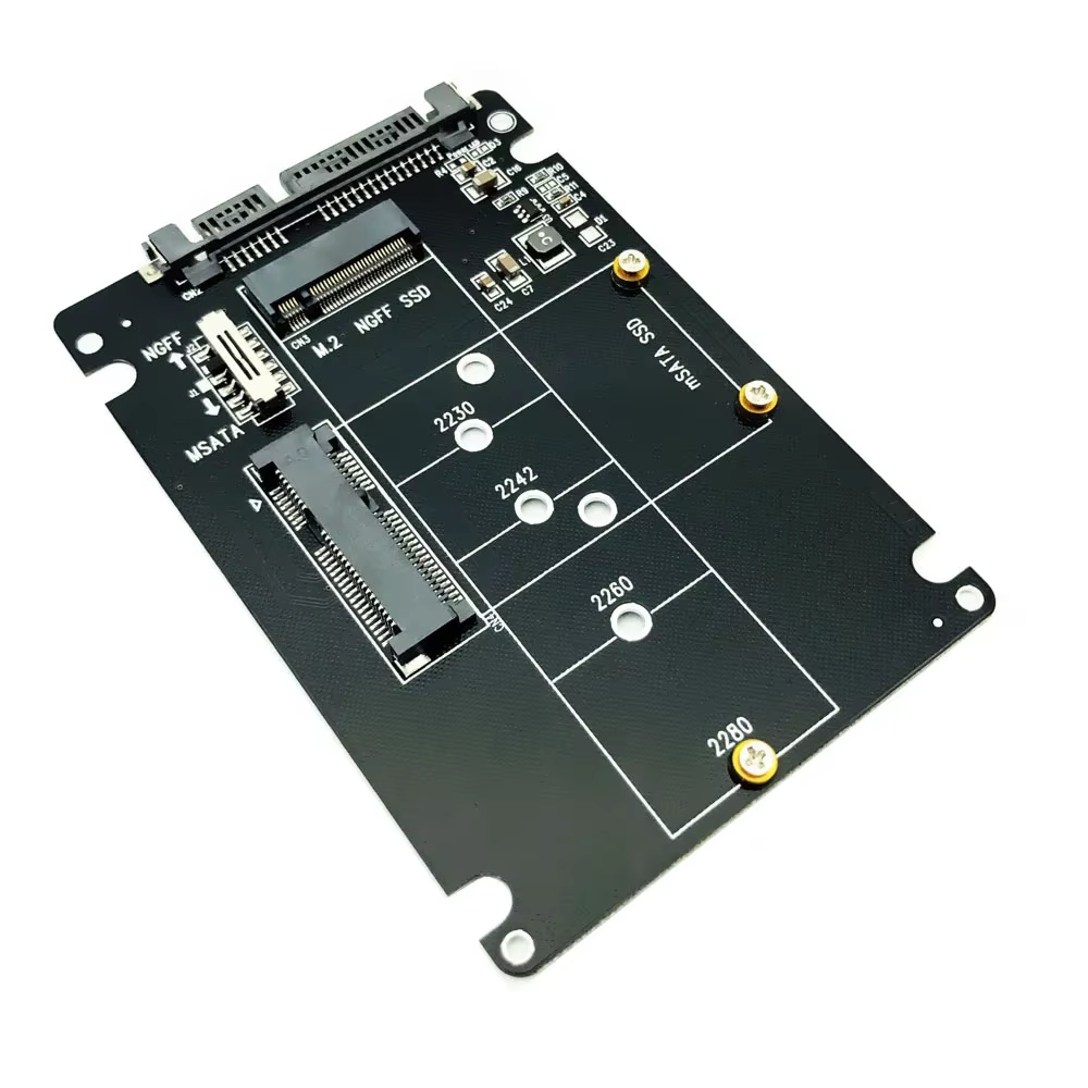 Convertidor y Adaptador mSATA M.2 SATA SSD a USB 3.0 - imagen 2