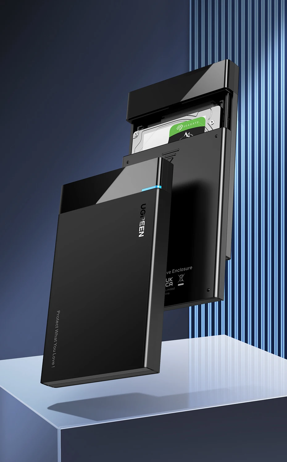 Carcasa USB 3.1 Gen 2 para disco de 2.5 pulgadas