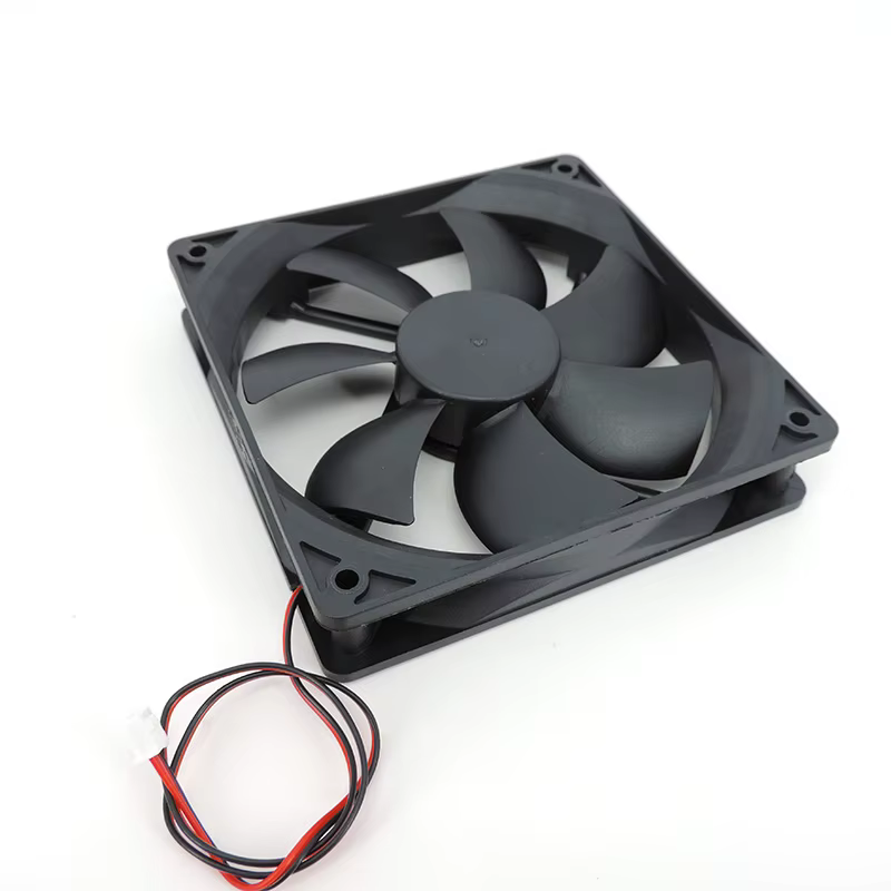 Ventilador PC 120mm Sin Escobillas 12V 2 Pines–Refrigeración Silenciosa - imagen 2