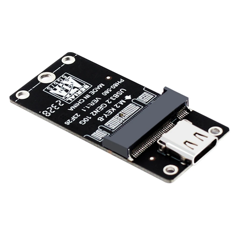 Adaptador NGFF M.2 SATA a USB-C 3.2 JMS580 - imagen 4