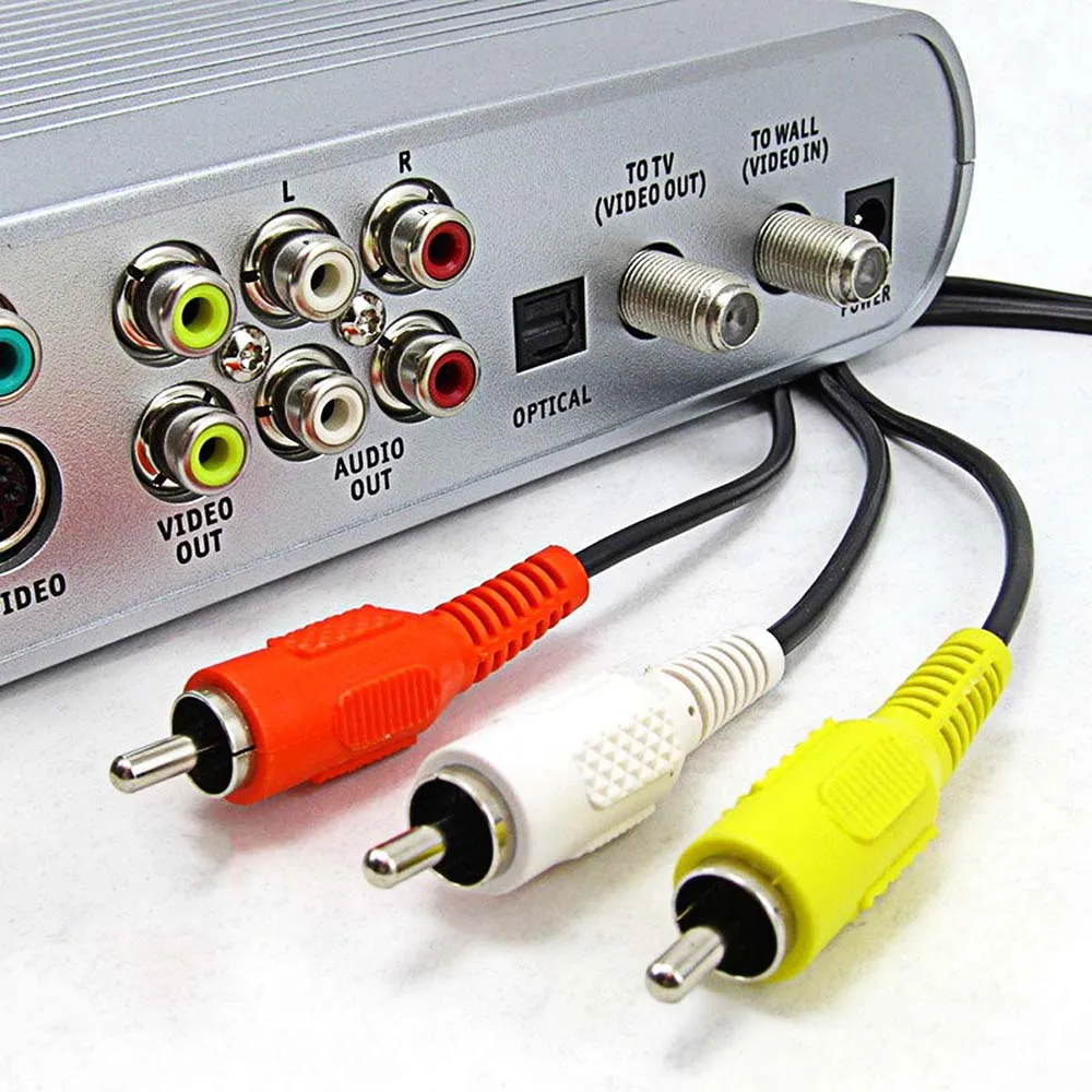 Vista lateral del conector SCART