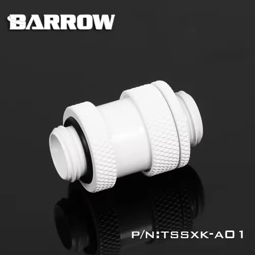 Barrow Conector G1/4 Macho-Macho Giratorio para Refrigeración Líquida PC - imagen 2