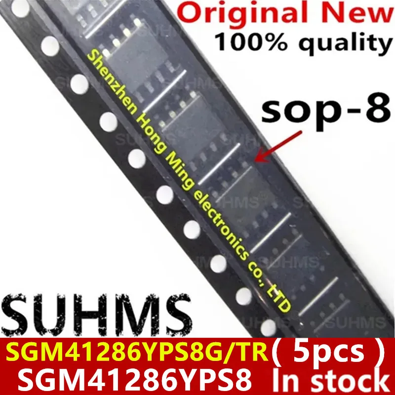 Vista frontal del chipset SGM41286YPS8G/TR